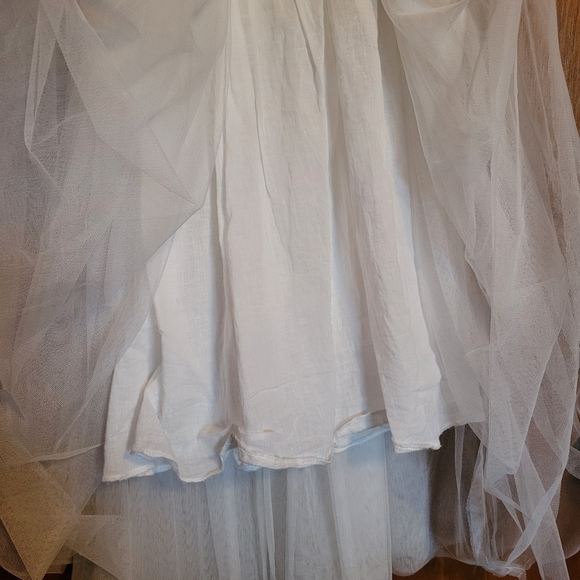 2BUNNIES Toddler Flower Girl Dress White 3T - Picture 6 of 8